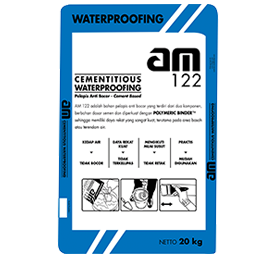 BPI AM 122 PELAPIS ANTI BOCOR AREA TERENDAM 5LTR+20KG SEMEN